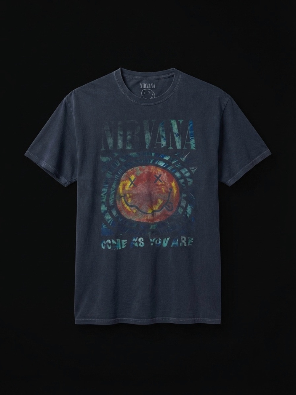 Nirvana "Come As You Are" Graphic T-Shirt - Vintage Wash Womens S